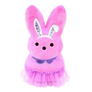PEEPS 12" Dress Up Ballet Bunny Plush Toy Pink